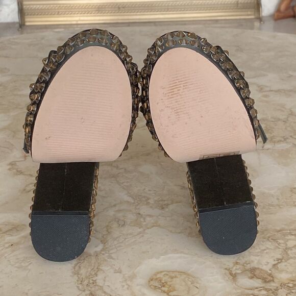 Aldo Britain Studded Platform Chunky Heel Strap Sandals - Picture 12 of 15